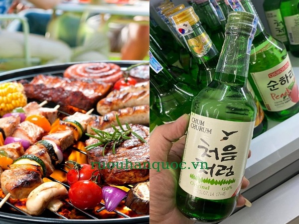 ruou soju va bbq 