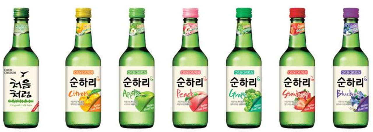 ruou soju vi hoa qua 