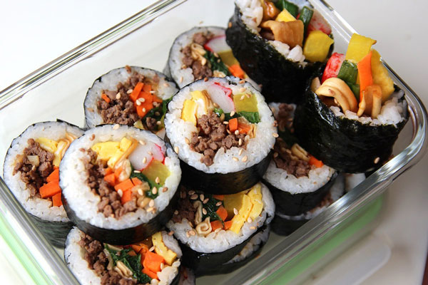 Soe-go-gi kimbap 