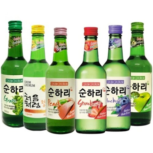 6 vị hoa quả Soju Chum Churum