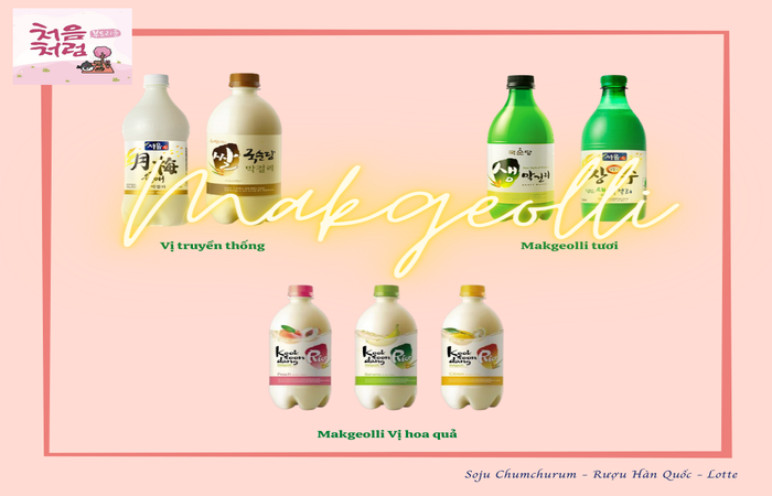 Rượu gạo Makgeolli Hàn Quốc